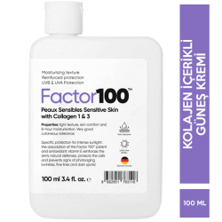 Factor 100 Güneş Kremi SPF50 100 ML - Factor 100