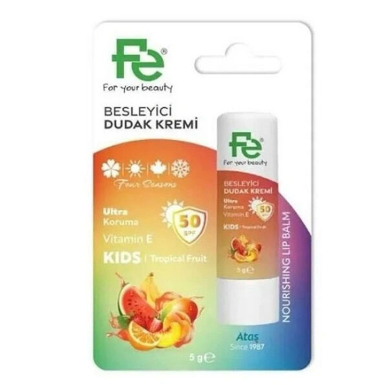 Fe Lip Balm Kids Meyveli SPF50 5 gr - 1