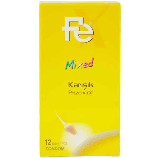 Fe Prezervatif Mixed Karışık 12 li - 1