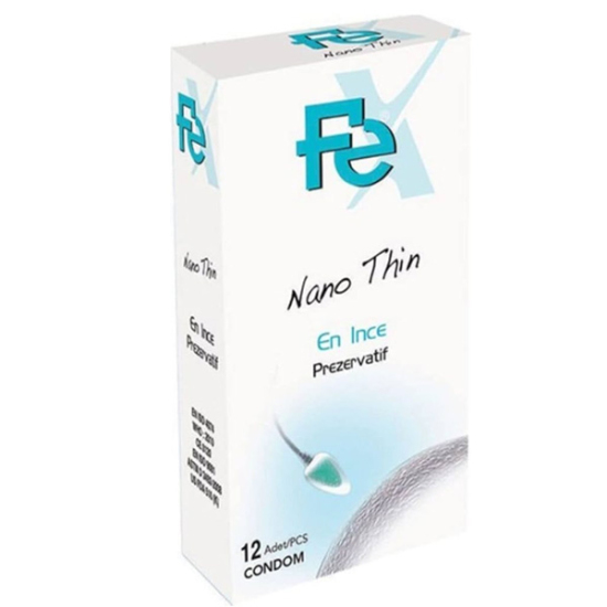 Fe Ultra Thin Süper İnce Prezervatif 12 Adet - 1