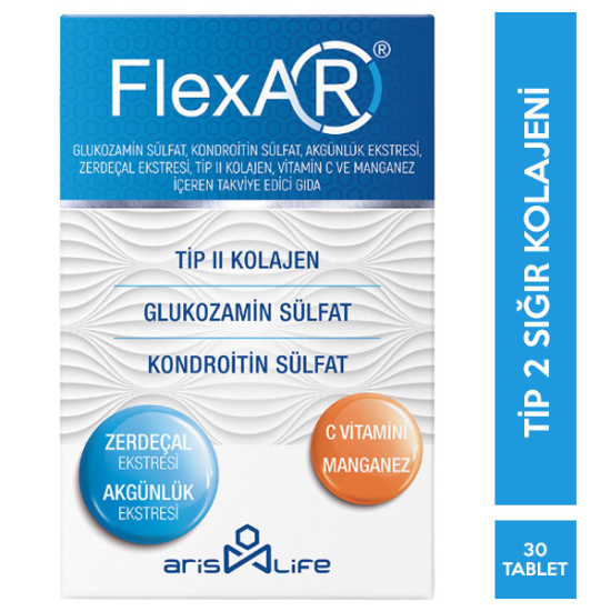 Flexar 30 Tablet Kolajen Takviyesi - 1