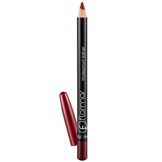 Flormar Dudak Kalemi - Waterproof Lipliner 205 Elegant Bordeaux - 1