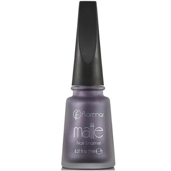 Flormar Oje - Matte Nail Enamel Silver Jade - 1