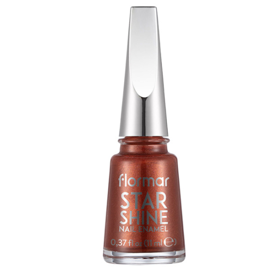 Flormar Oje Star Shine Nail Enamel - 05 Bronze Flash - 1