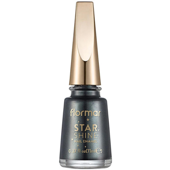 Flormar Oje Star Shine Nail Enamel - 06 Dark Romance - 1