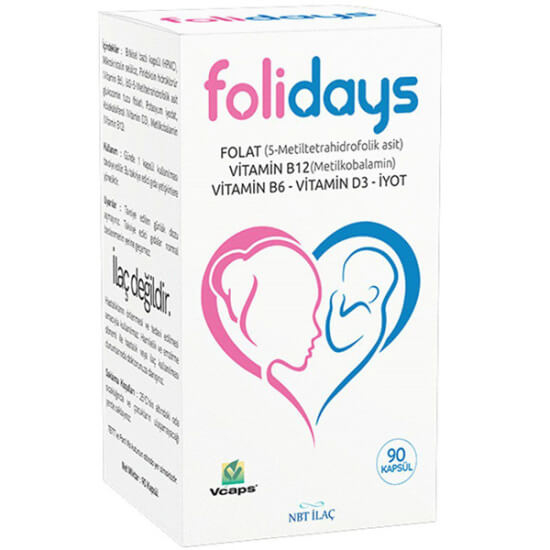 NBT Life Folidays 90 Kapsül - 1