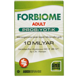 Forbiome Adult Probiyotik 28 Kapsül - Abdi İbrahim