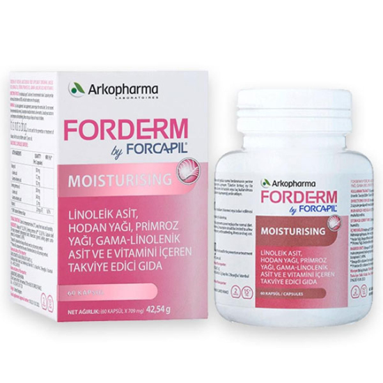 Forcapil Moisturising Takviye Edici Gıda 60 Tablet - 1