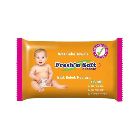 Fresh n Soft Cep Havlu 10 lu - 1