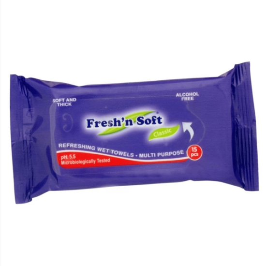 Fresh n Soft Islak Mendil Classic Cep Mendil 15 li - 1