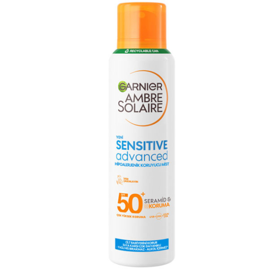 Garnier Ambre Solaire Sensitive Advanced Mist SPF50 150 ml - 1