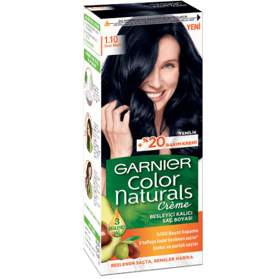 Garnier Color Naturals Boya - 1.10 Gece Mavisi - 1