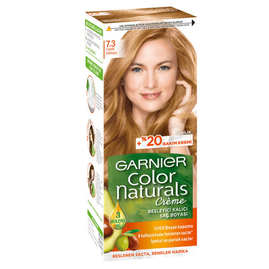 Garnier Colour Natural Boya - 7.3 Fındık Kabuğu - 1