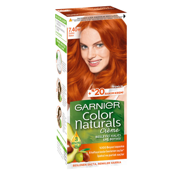 Garnier Colour Natural Boya - 7.40 Sultan Bakırı - 1