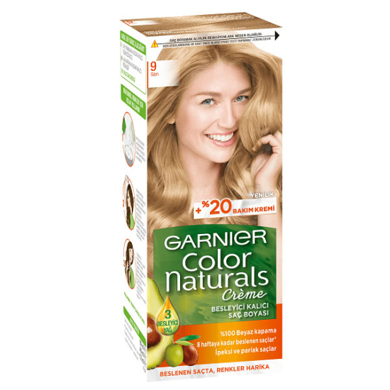 Garnier Colour Natural Boya - 9 Sarı - 1