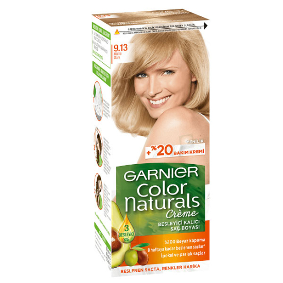 Garnier Colour Natural Boya - 9.13 Küllü Sarı - 1