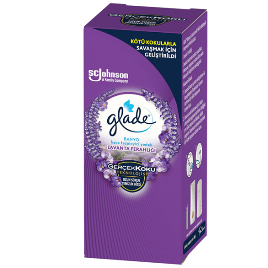 Glade Banyo Hava Tazeleyici Yedek Lavanta Ferahlığı 10 ml - 1