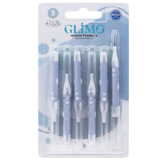 Glimo Arayüz Fırçası Large 6C 6 lı - 1