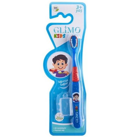 Glimo Kids Mavi Diş Fırçası - 1