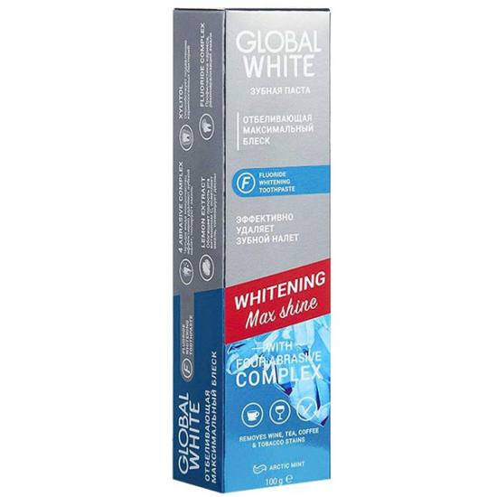 Global White Whitening Toothpaste Max Shine 100 gr - 1