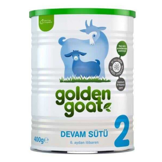 Golden Goat 2 Keçi Sütü Bazlı Devam Sütü 400 gr - 1