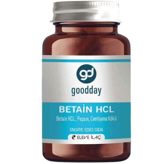 Goodday Betain HCL Pepsin 60 Kapsül - 1