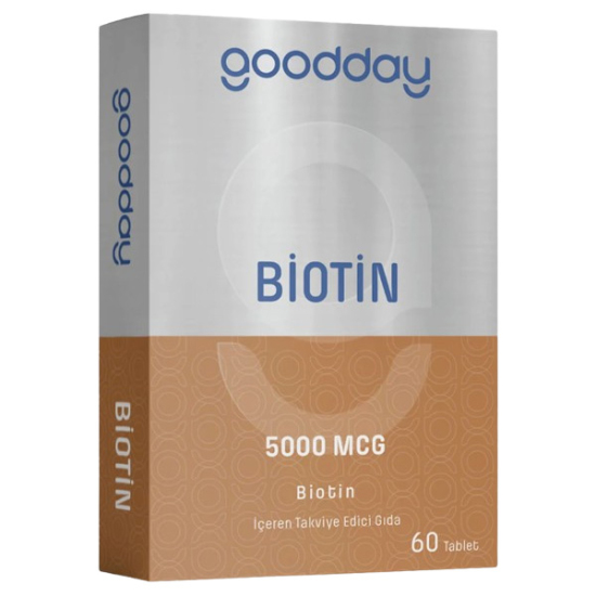 Goodday Biotin 5000 mcg 60 Tablet - 1