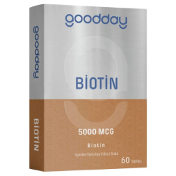 Goodday Biotin 5000 mcg 60 Tablet - Goodday 