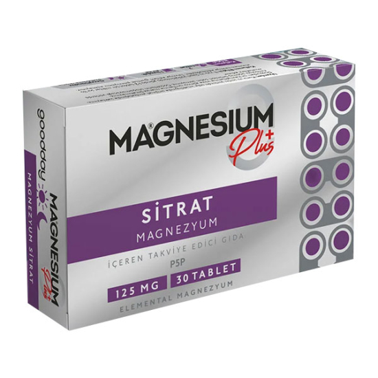 Goodday Magnezyum Plus Sitrat 30 Tablet - 1