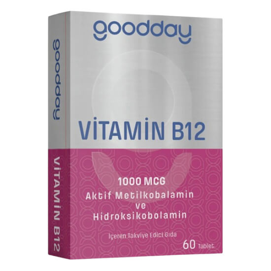 Goodday Vitamin B12 1000 mcg 60 Tablet - 1