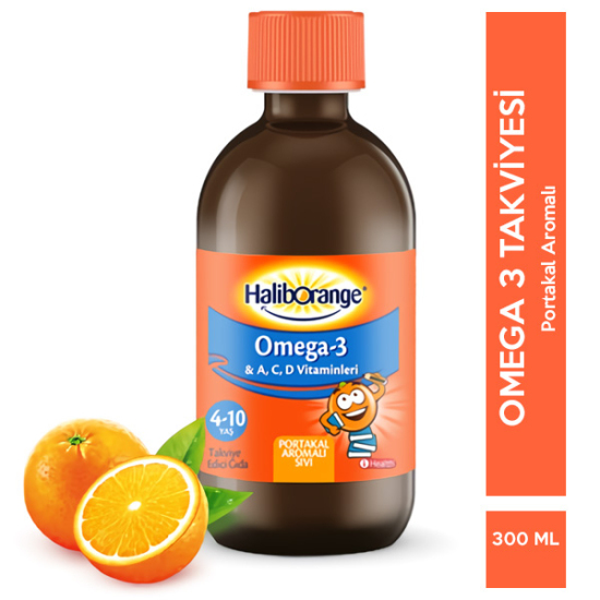 Haliborange Omega 3 Balık Yağı Şurup 300 ml - 1