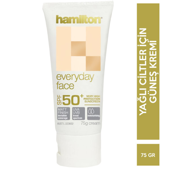 Hamilton Everyday Face SPF 50 75 gr Güneş Kremi - 1