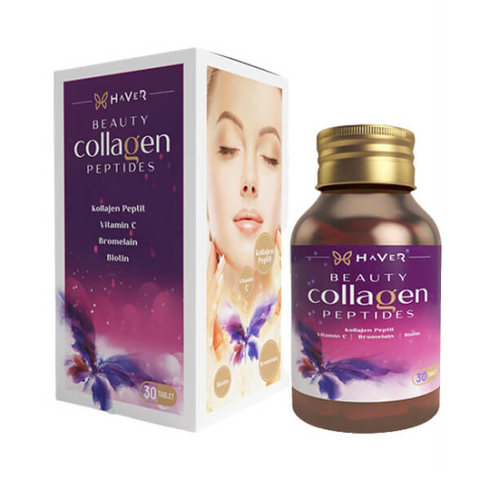 Haver Beauty Collagen Peptides 30 Tablet Kolajen Takviyesi - 1