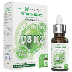 Haver Bitkisel D3 K2 Sprey 20 ML - Haver