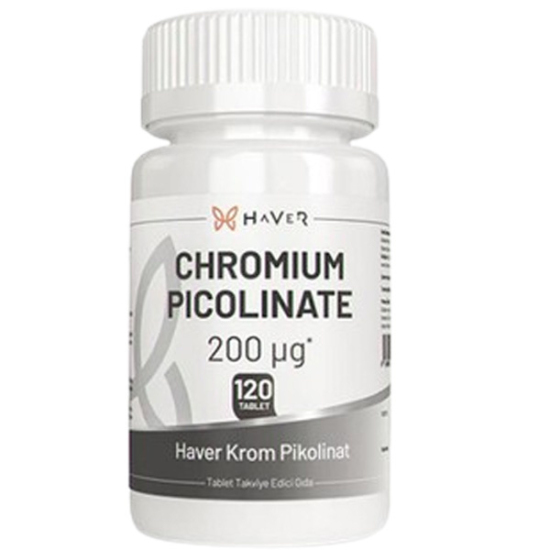 Haver Chromium Picolinate 200 mcg 120 Tablet - 1