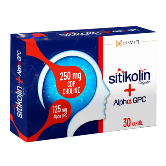 Haver Sitikolin Cog Alpha GPC 30 Kapsül - 1