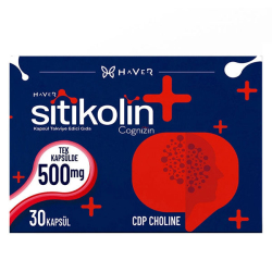 Haver Sitikolin Cognizin 500 mg 30 Kapsül - Haver