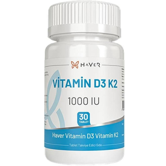 Haver Vitamın D3 K2 30 Tablet - 1