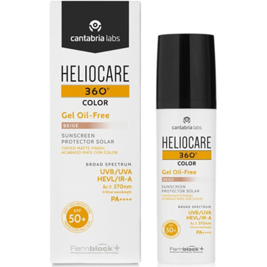 Heliocare 360 Gel Oil Free Beige Spf 50 50 ML - 4