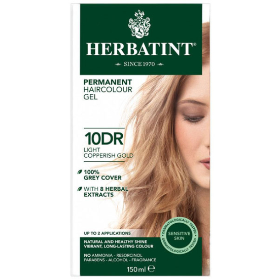 Herbatint Saç Boyası 10DR Light Copperish Gold - 1