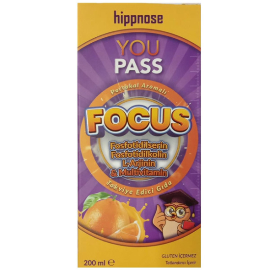 Hippnose Youpass Focus Şurup 200 ml - 1