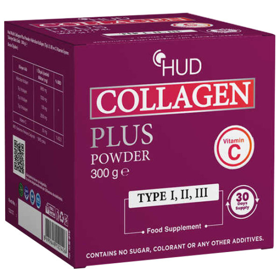 Hud Collagen Plus Powder 300 gr Kolajen Takviyesi - 3