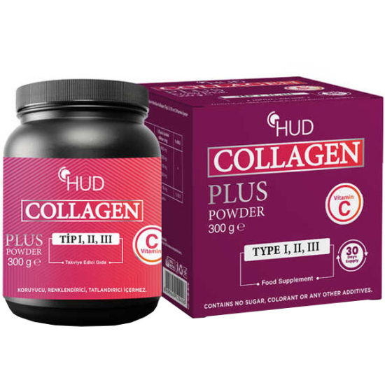 Hud Collagen Plus Powder 300 gr Kolajen Takviyesi - 4
