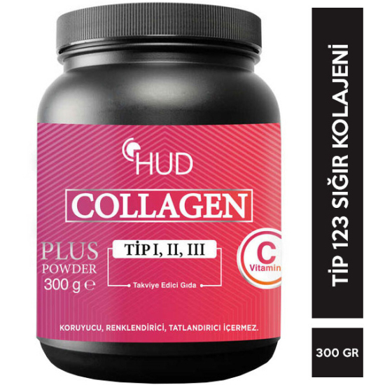 Hud Collagen Plus Powder 300 gr Kolajen Takviyesi - 1