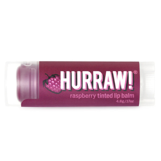 Hurraw Tinted Lip Balm Raspberry 4,8 gr - 1