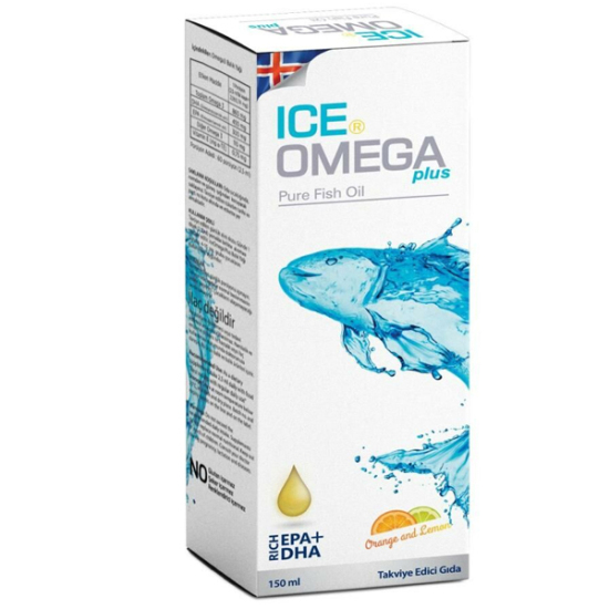 Ice Omega Plus Balık Yağı Şurubu 150 ml - 1