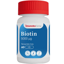 İmuneks Biotin 5000 mcg 60 Tablet - İmuneks Farma 