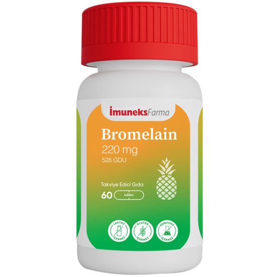 İmuneks Bromelain 220 mg 60 Tablet - 1