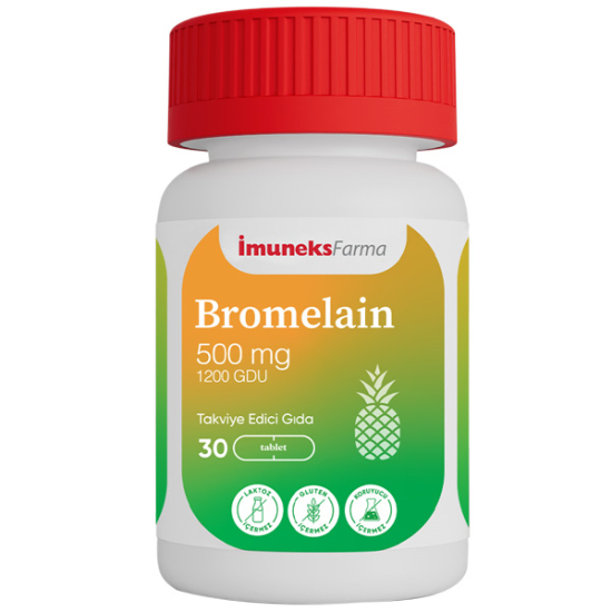 İmuneks Bromelain 500 mg 30 Kapsül - 1