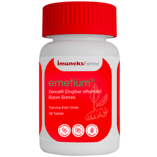 İmuneks Emetium 50 mg 15 Tablet - 1